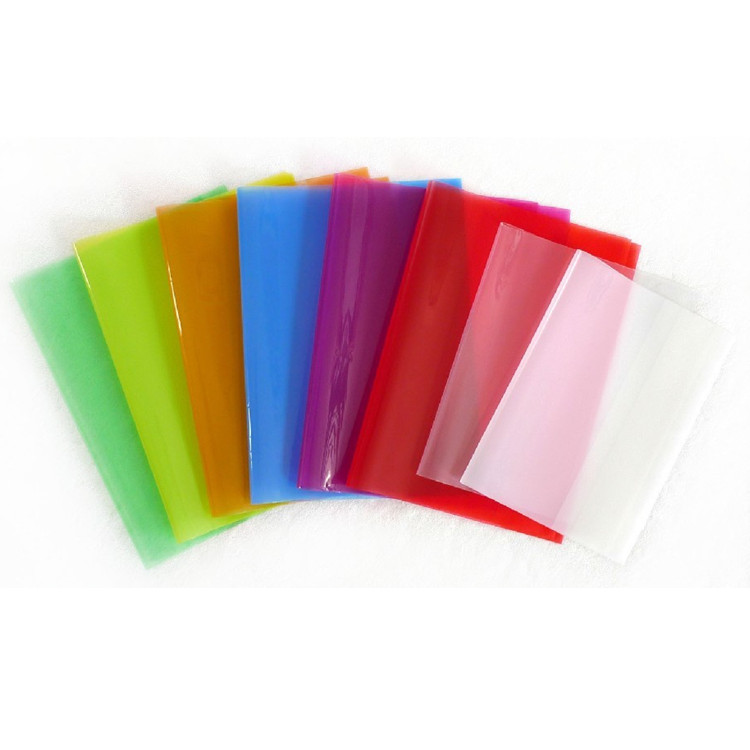 Color Transparent Book Cover